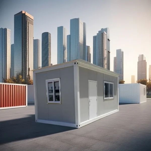 Simple Portable Single-Room Prefab Container House Prefabricated Ready Made Sandwich Panel Container House - Image 6