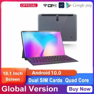 2025 Gobal Version Android Tablet Pc 10.1 Inch Android 10 6GB 128GB Deca Core Google Play WPS 5G WIFI Bluetooth Hot Sales Laptop