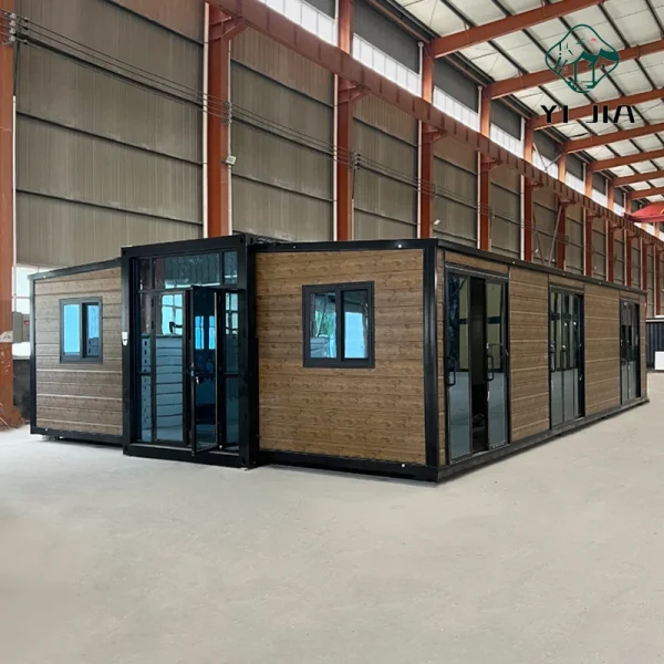 YIJIA's Ready-made Luxury Capsule Free Transportation 20 40FT2 Bedroom Foldable Expandable Modular Prefabricated Container House