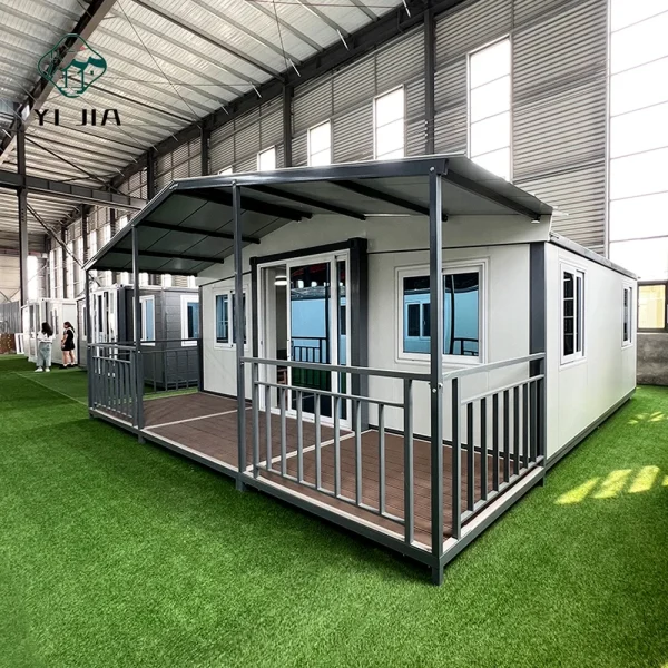 Double Wide Ready Made Portable 40Ft Living Move Home 20Ft Villa 2 3 4 5 Bedroom Prefabricated Expandable Prefab Container House - Image 2