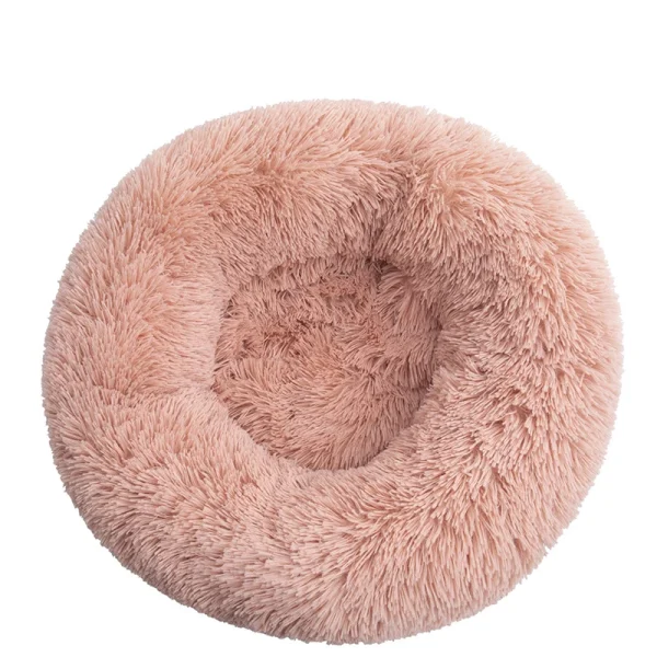 40-110cm Round Pet Bed for Large Dog Bed Super Soft Cat Bed Long Plush Dog House for Medium Dog House Winter Warm Sleeping - Image 18