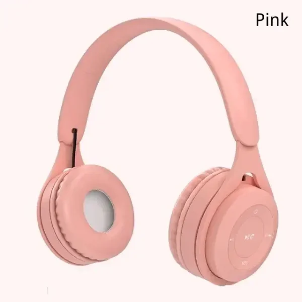 Headphones Kids Wireless Bluetooth Earphones Stereo Foldable Helmets Gaming Headsets Over-ear Headphones for Android ios - Image 8