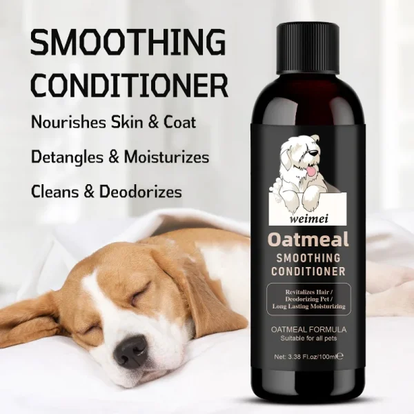 Dog Conditioner Shampoo Gentle Non Irritating Deep Cleaning Moisturizing Deodorant Hair Nursing Care Dog Shower Gel Pet Products - Image 5