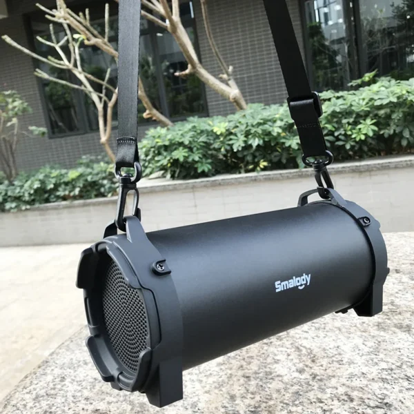 USB Rechargeable Portable Wireless Boombox 5H Playtime BT Boombox Speaker Loud BT Speaker with 3.5mm AUX Input Jack MP3/USB Port - Image 3