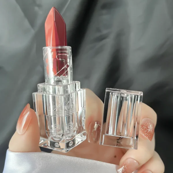 Orange Lipstick Lip Glaze Silky Smooth Matte Lip Gloss Carrot Bright Color Lasting Lip Stick Sexy Women Cosmetics Makeup Product - Image 5