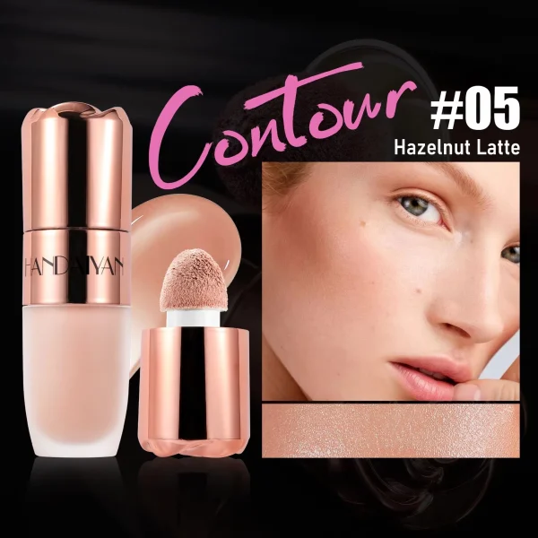 8 Colors Face Foundation Concealer Waterproof Long Lasting Matte Cheek Contour Stick Highlighters Shadow Liquid Contour Stick. - Image 8