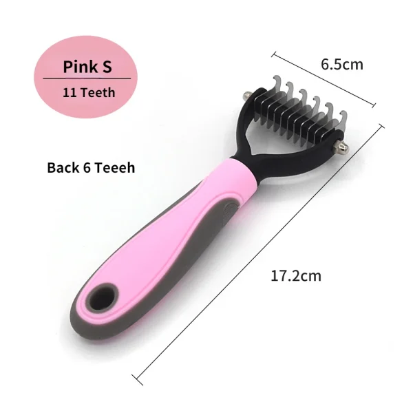 Professional Pet Deshedding Brush Dog Hair Remover Pet Fur Knot Cutter Puppy Cat Comb Brushes Dogs Grooming Shedding Supplies - Image 13