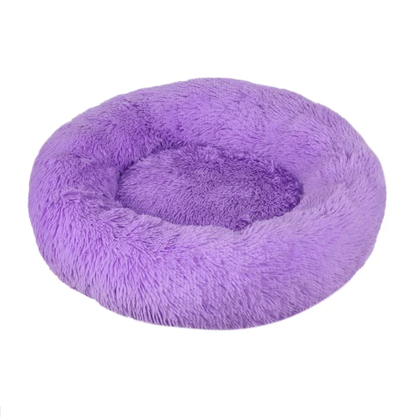 40-110cm Round Pet Bed for Large Dog Bed Super Soft Cat Bed Long Plush Dog House for Medium Dog House Winter Warm Sleeping - Image 15