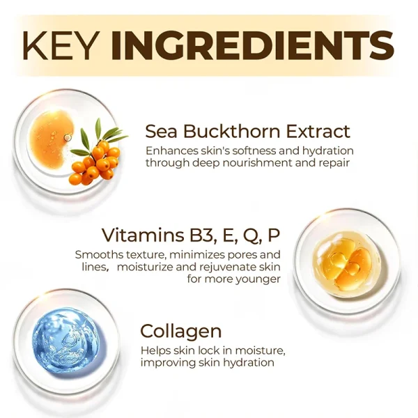 Anti Wrinkle Vita C Capsule Cream Collagen Face Anti Aging Gel Firming Repairing Fade lines Korean Skin Care Products 2.39 oz - Image 3