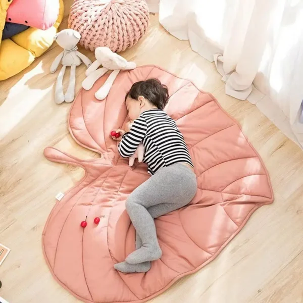 Dog Cooling Leaf Mat Summer Pad Mat For Dogs Cat Blanket Sofa Breathable Pet Dog Bed Washable For Small Medium Large Dogs Car - Image 5