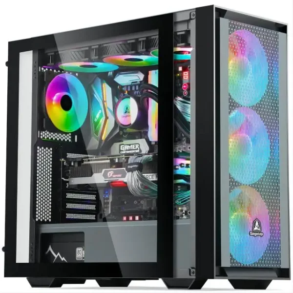 Aotesier Core i7 CPU Affordable Computer full set 8G/16G RAM 256GB SSD home office gaming pc desktop computer gamers  PC GAME - Image 3