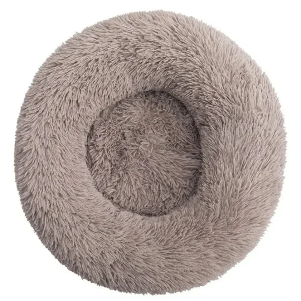 40-90cm Round Pet Bed for Large Dog Bed Super Soft Cat Bed Long Plush Dog House for Medium Dog House Winter Warm Sleeping - Image 16