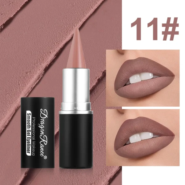 Matte Lip Liner, Long-Lasting and Durable, Automatic Rotating Wax Texture, Suitable for All Skin Types, Multi-Purpose, Suitable for Eyeliner Holiday Party Lipstick - Image 9