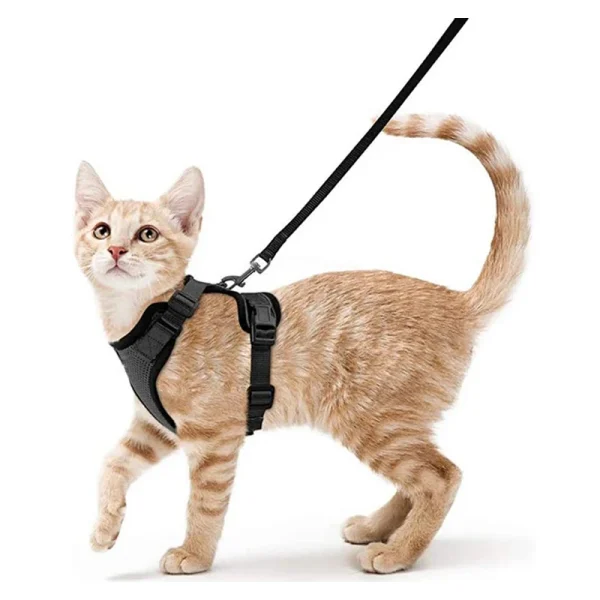 Cat Harness and Leash for Walking, Escape Proof Soft Adjustable Vest Harnesses for Cats, EasyControl - Image 9