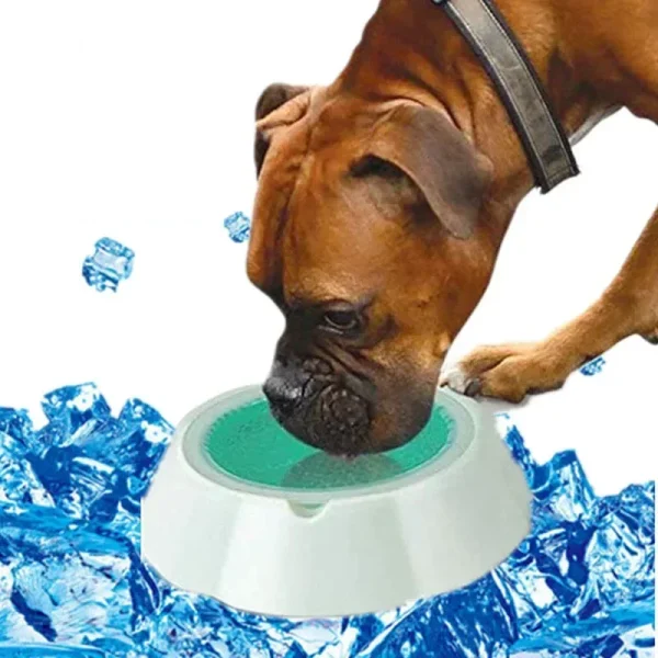 Summer Pet Cold Water Bowl The Cool Bowl Can Keep The Water Of Dogs And Cats Cool And Fresh For Several Hours To 8 Hours - Image 3