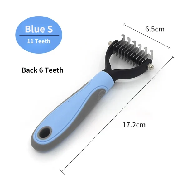 Professional Pet Deshedding Brush Dog Hair Remover Pet Fur Knot Cutter Puppy Cat Comb Brushes Dogs Grooming Shedding Supplies - Image 12