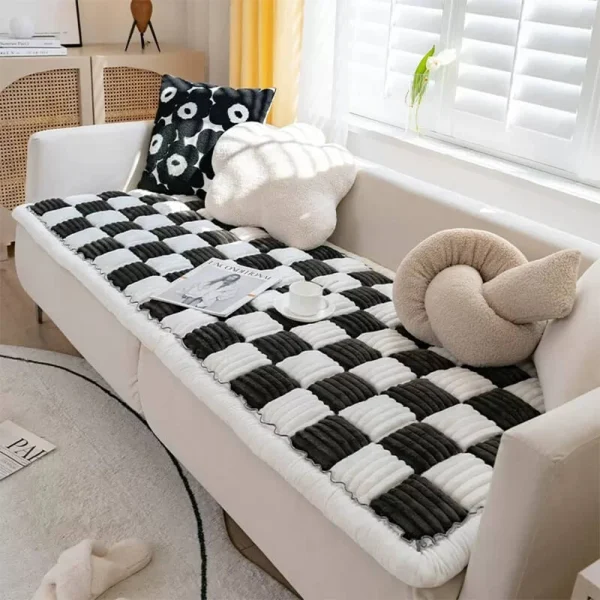 Dog Bed Mat Warm Pet Cat Scratchable Blanket Anti-slip Washable Cushion Sofa Couch Cover Protector For Large Dogs Pet Supplies - Image 4