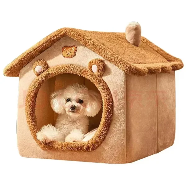 All Seasons Warm Washable Cat Dog House Indoor Soft Removable Cushion Pet Bed Kennel for Small Medium Pets Durable Pet Supplies - Image 8