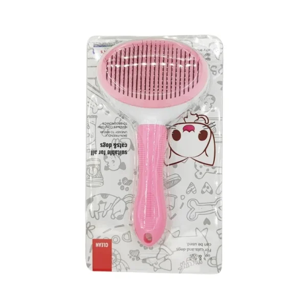 Self-cleaning Pet Hair Remove Comb Cat Slicker Brush Pet Hair Removal Comb For Cats Grooming Brushes Dog Combs Cat Accessories - Image 11