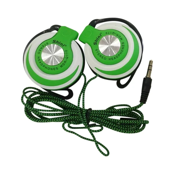 Q170 Universal 3.5mm Wired Headphones HIFI Heavy Bass Headset Over-ear Adjustable Ear Hook Earphones Music Earphone - Image 2