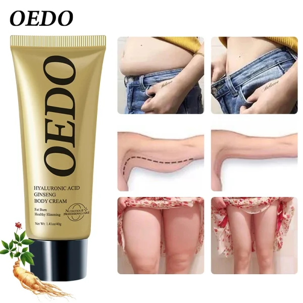 OEDO Ginseng Slimming Cream Reduce Cellulite Lose Weight Burning Fat Health Care Cream Body Skin Whitening Cream - Image 2