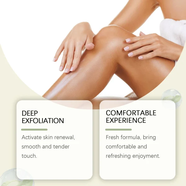Exfoliating Gel for Body Remove Dead Skin Gentle Repair Scrub Deep Cleansing Pore Shrinking Brightening Moisturizing Skin Care - Image 3