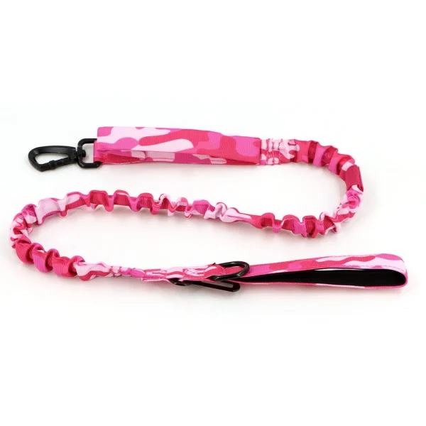 Military Pink Camouflage Dog Harness For Large Medium Dogs Harnesses Leash Adjustable Pet German Shepherd Tactical Training Vest - Image 6