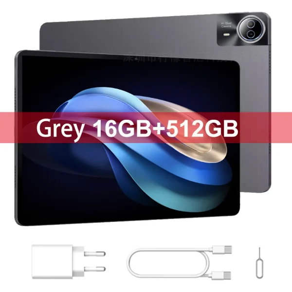 2025 New 14 Inch Big Screen Android 14 Tablet PC 16gb+512GB Phone Call 5G WIFI tablet Kids Pad For Educational Online Class - Image 9