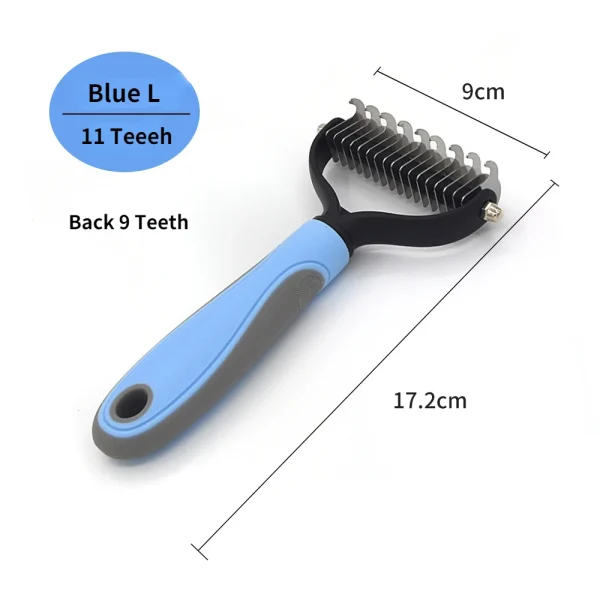 Professional Pet Deshedding Brush Dog Hair Remover Pet Fur Knot Cutter Puppy Cat Comb Brushes Dogs Grooming Shedding Supplies - Image 10