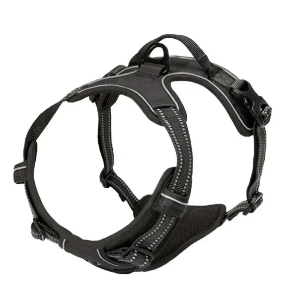 Dog Collars Harness Big Vests Leash Pet Shop Everything for Dogs Leather Puppy Accessories Medium Small Set - Image 7