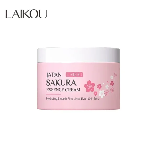 LAIKOU Japan Sakura Face Cream Smoothing Moisturizer Whitening Nourishing Oil Control Skin Care 25g - Image 2