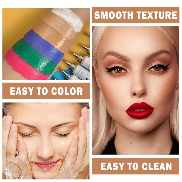 3pcs 6-Color Matt Eye Shadow Primer Suitable Oily Eyelids Waterproof and Antifouling Durable Cream Liquid Eye Shadow Cosmetics - Image 6